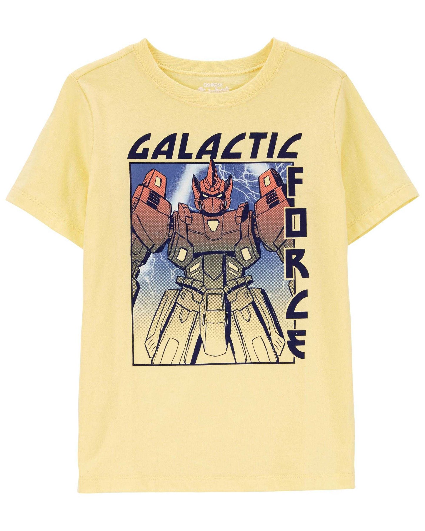 Camisa amarilla galaxia robot niño oshkosh