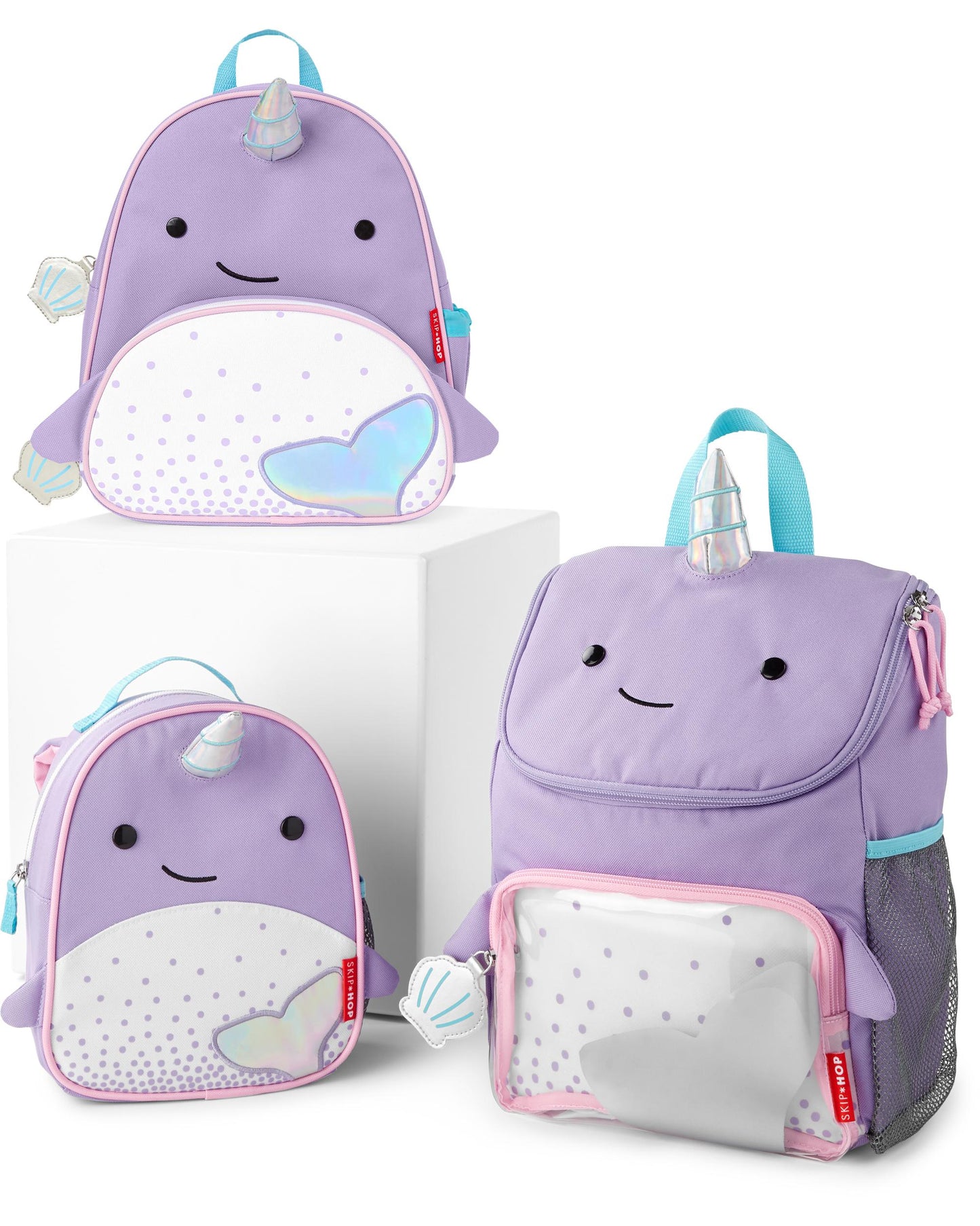 Mochila Skip hop delfin unicornio grande