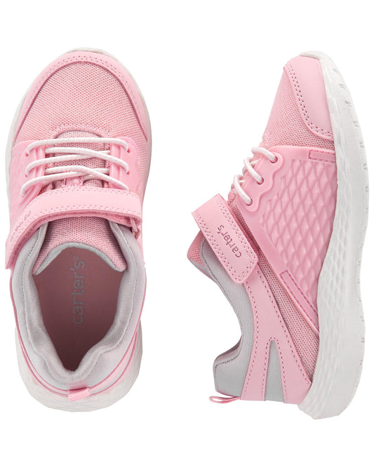 Tenis niña Carters rosado glitter escarcha