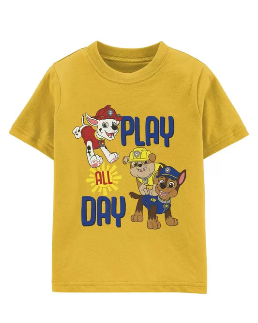 Camisa amarilla Paw Patrol Carters niño