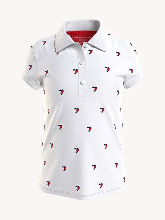 Camisa  Tommy niña blanca