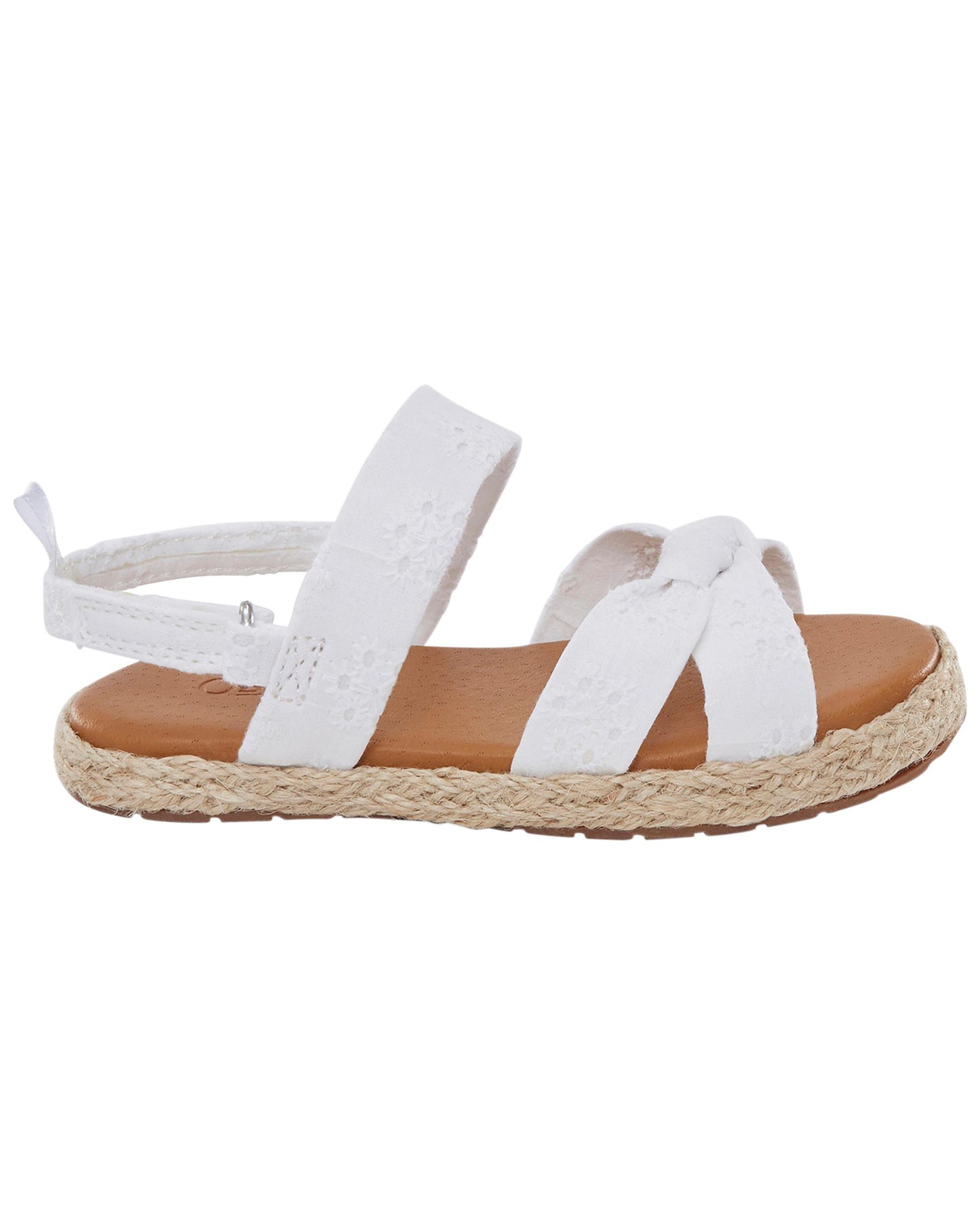 Sandalias blancas oshkosh niña.