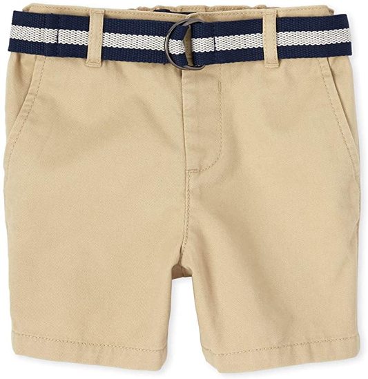 Short con faja Beige childrens place niño