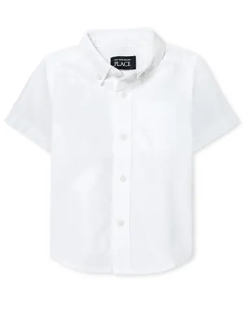 Camisa blanca Childrens Place niño formal 2044765