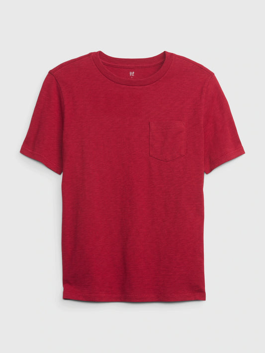 Camiseta Gap Roja  con bolsa