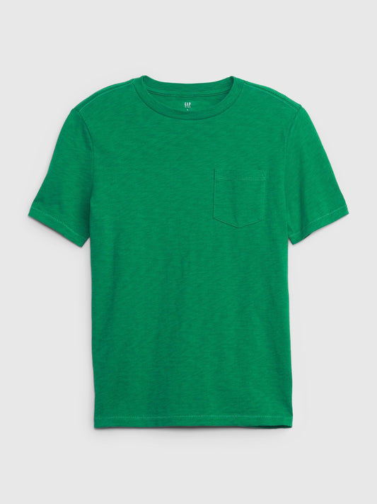 Camiseta Gap verde  con bolsa