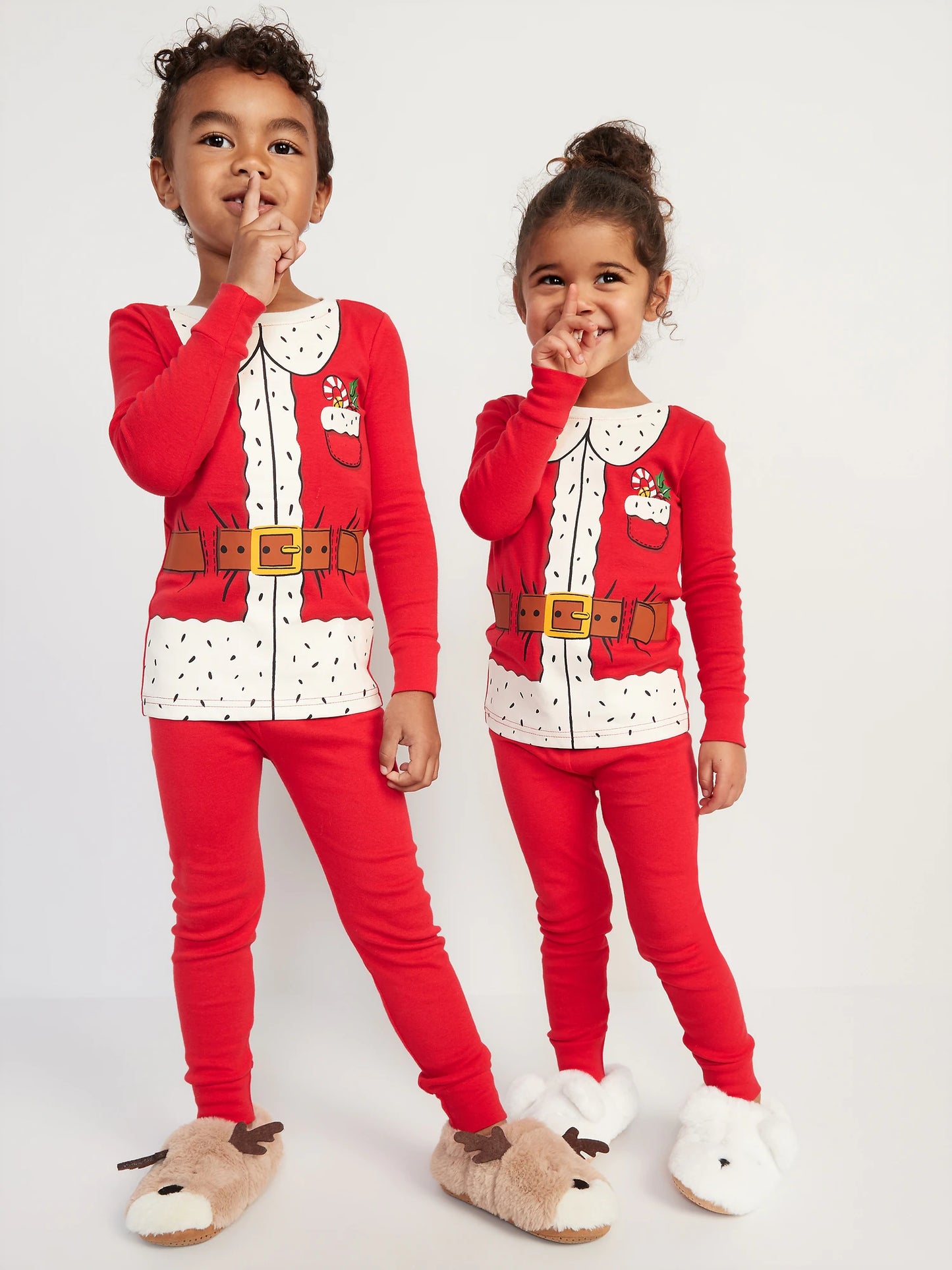 Pijama Unisex niña niño navidad navideña Old navy santa