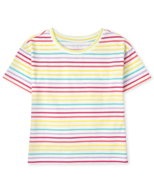 Camisa rayas colores Childrens Place niña