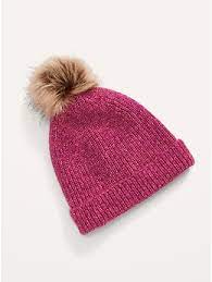 Gorro rosado fucsia niña old navy