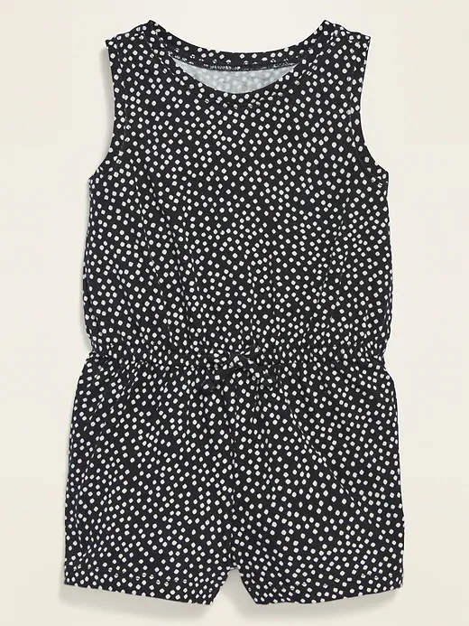 Romper puntos blanco y negro Old navy bebe niña