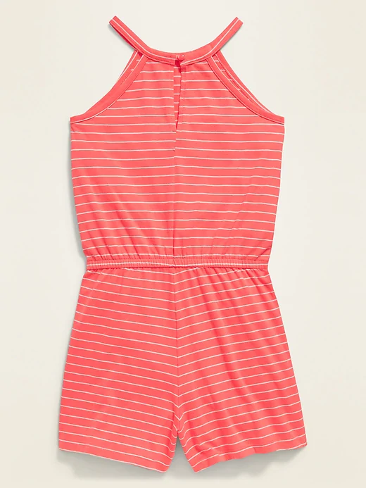 Romper rayas rosado Old Navy niña talla 14