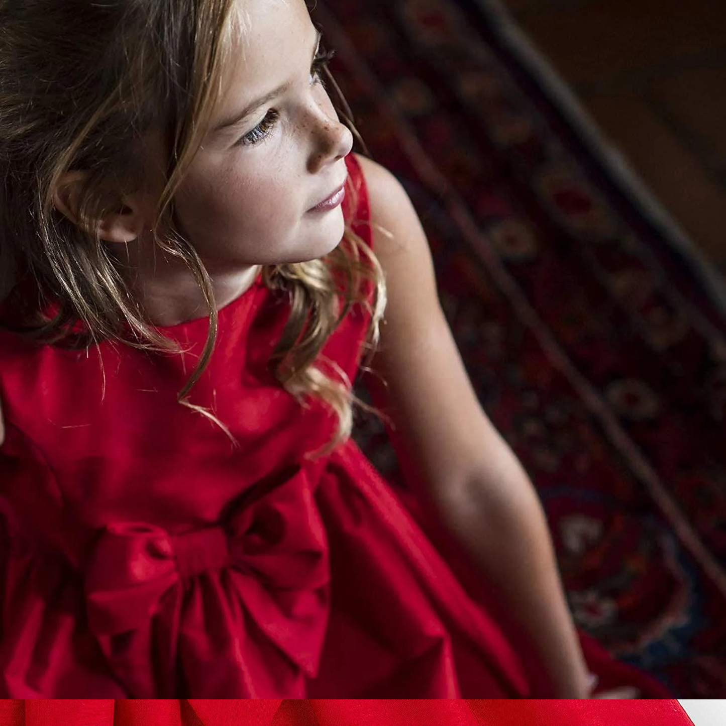 Vestido rojo niña Henry And Hope