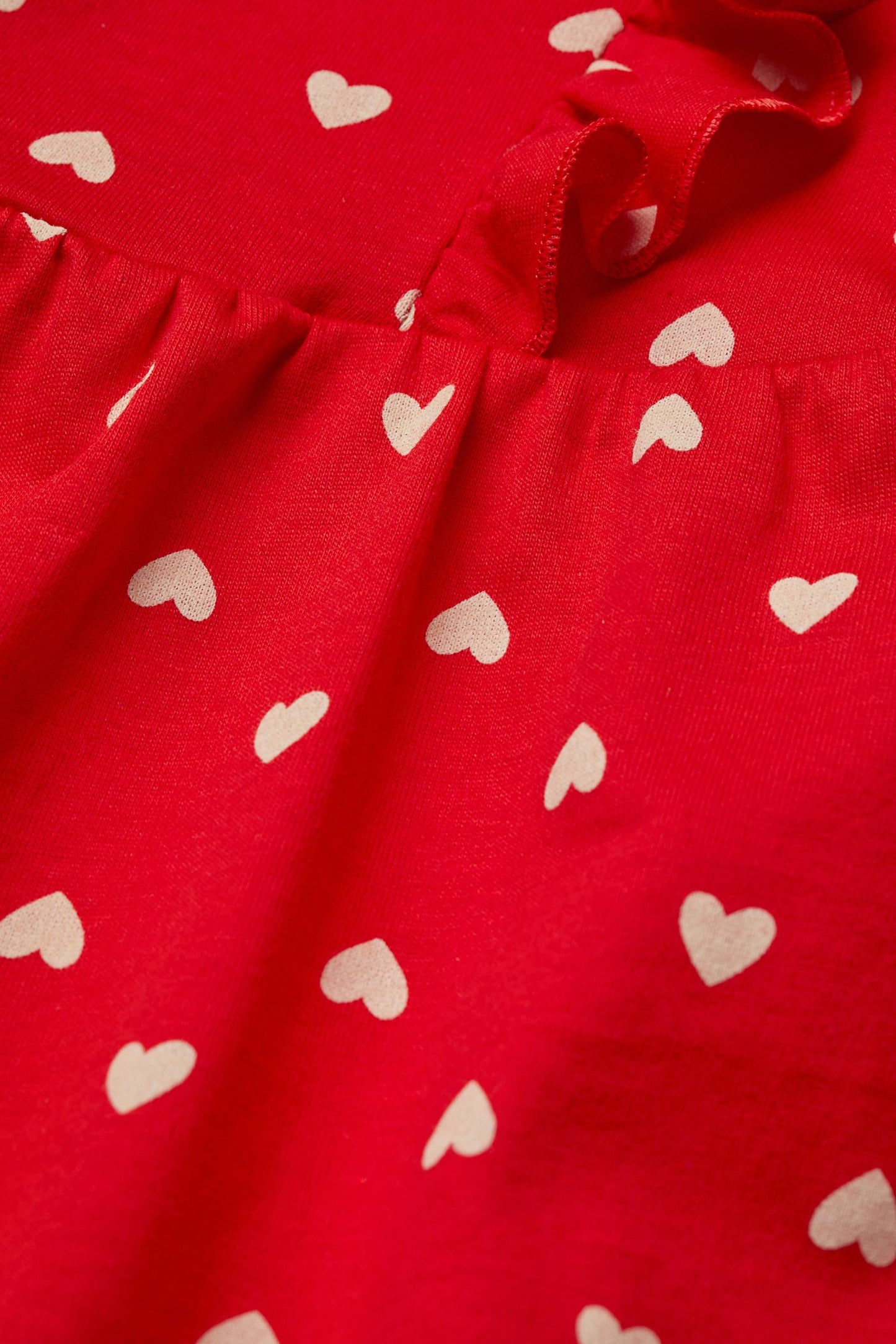 Vestido rojo corazones H&M  niña