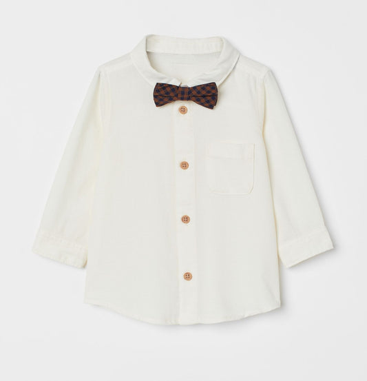 Camisa formal niño H&M con corbatin