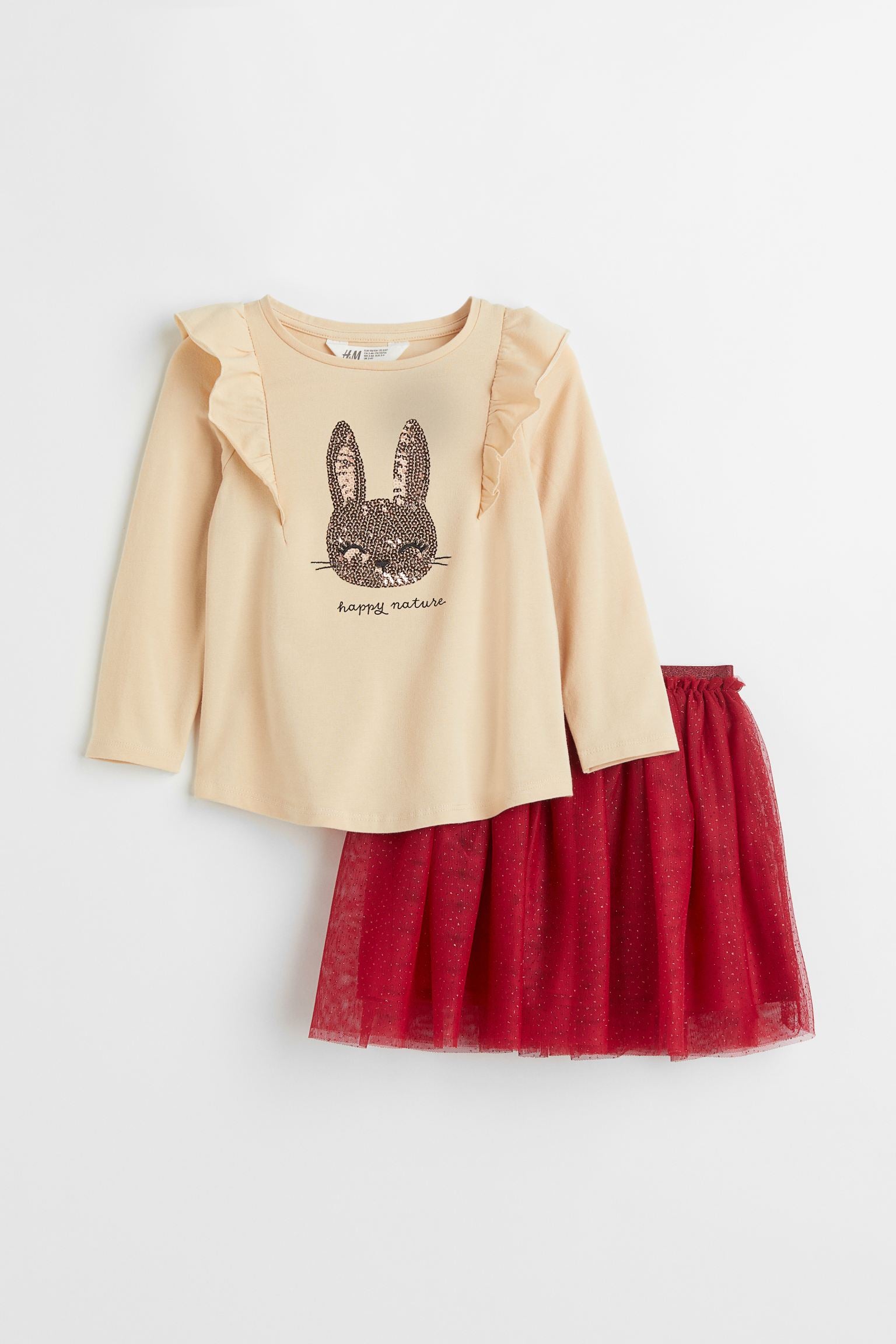 Tutu rojo niña online h&m