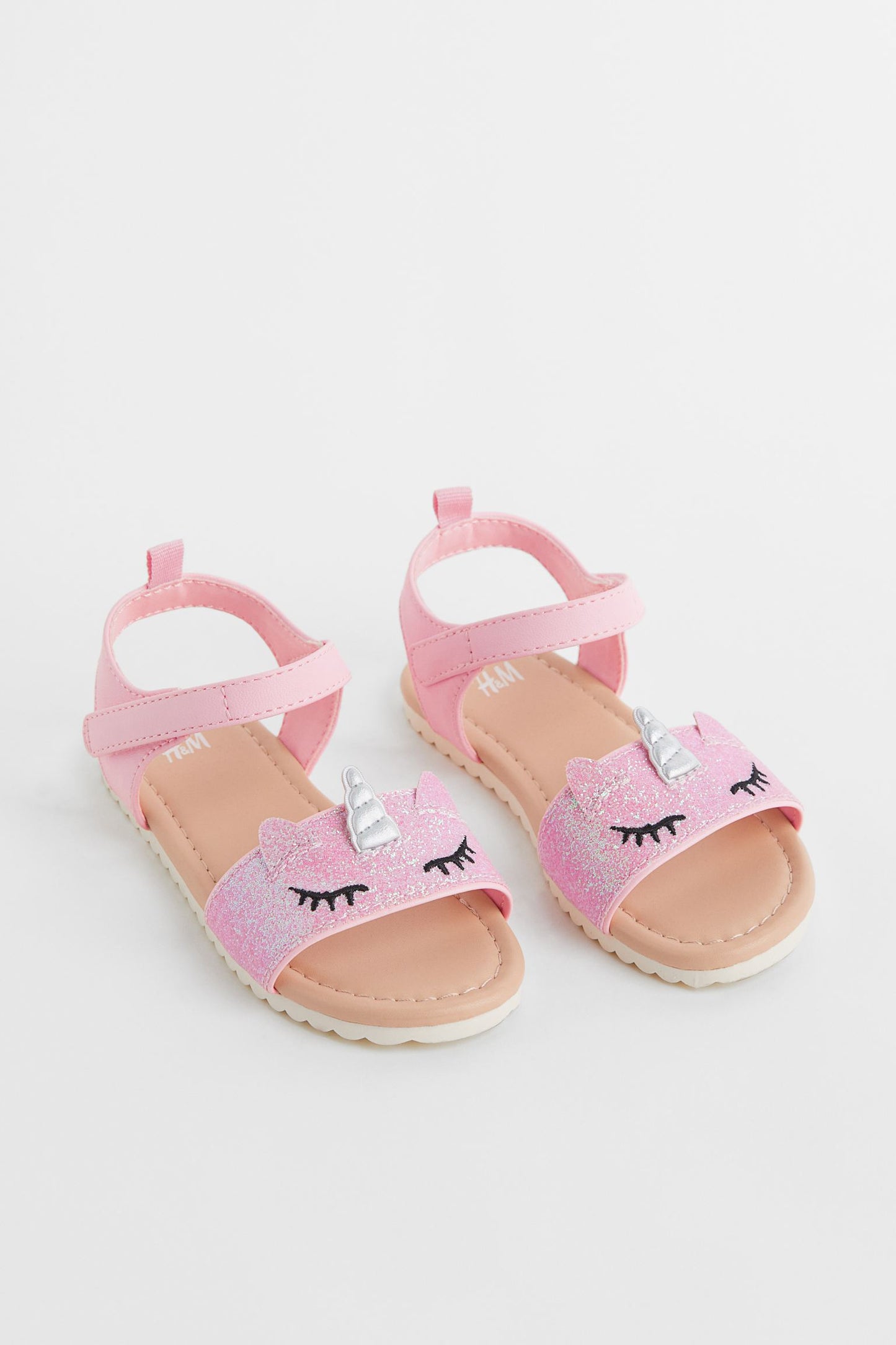 Sandalias H&M niña unicornio