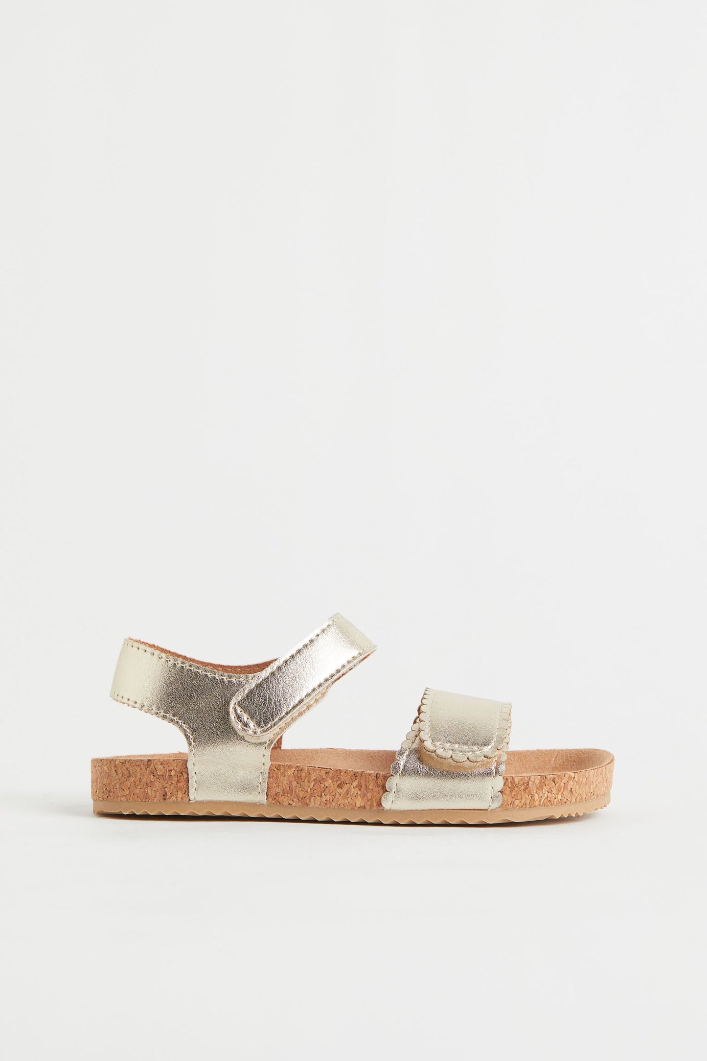 Sandalias doradas H&M niña