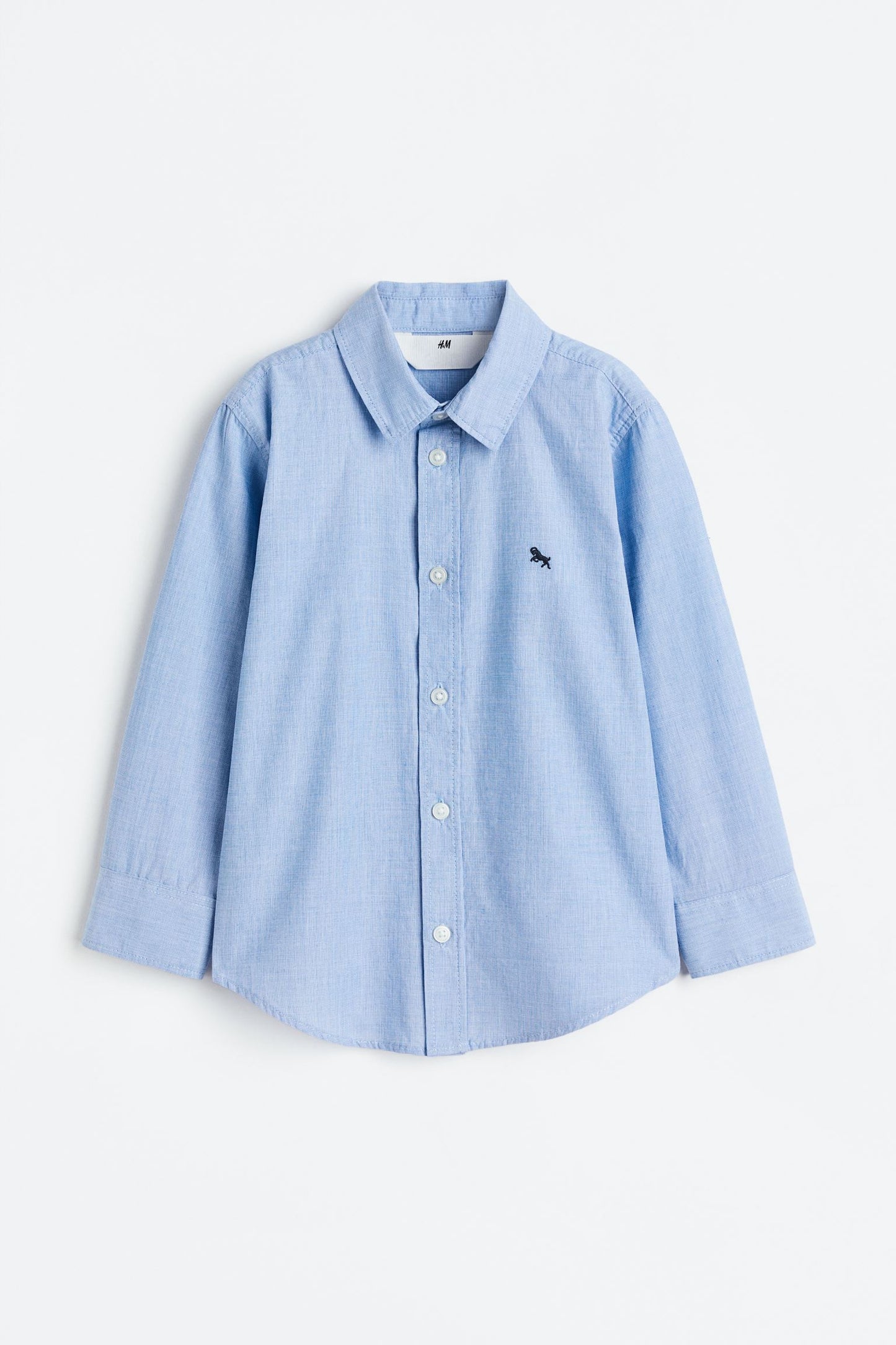 Camisa azul niño H&M formal manga larga