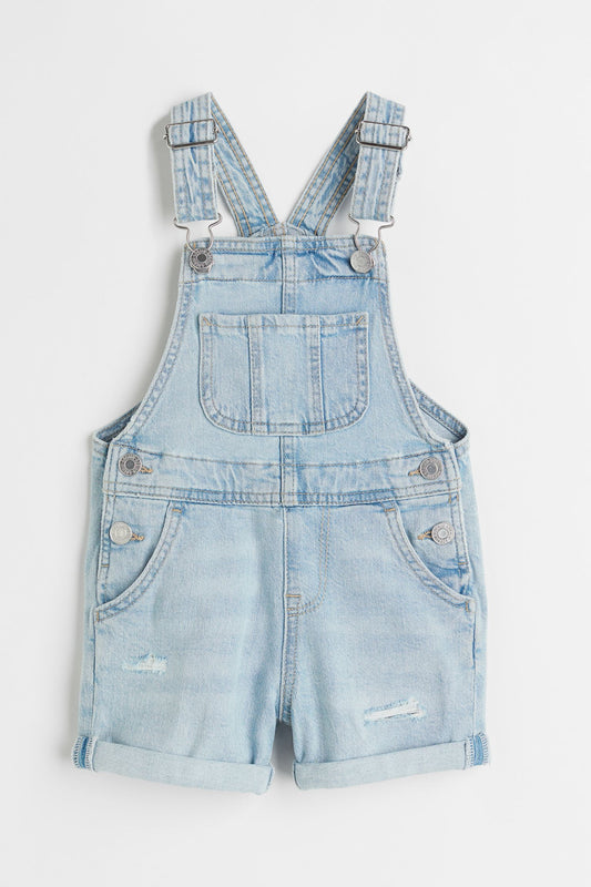 Overall shortall jeans niña H&M