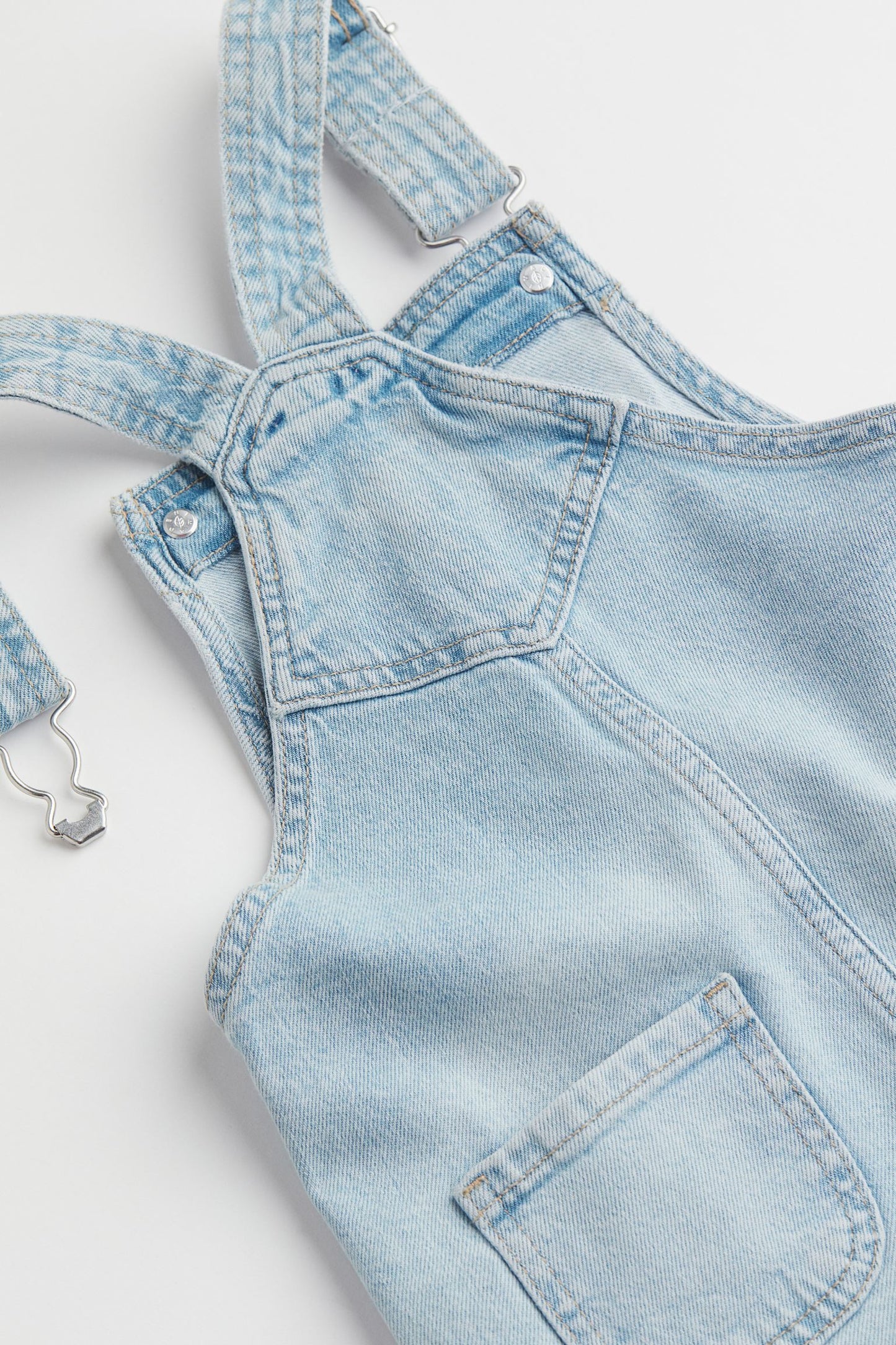 Overall shortall jeans niña H&M