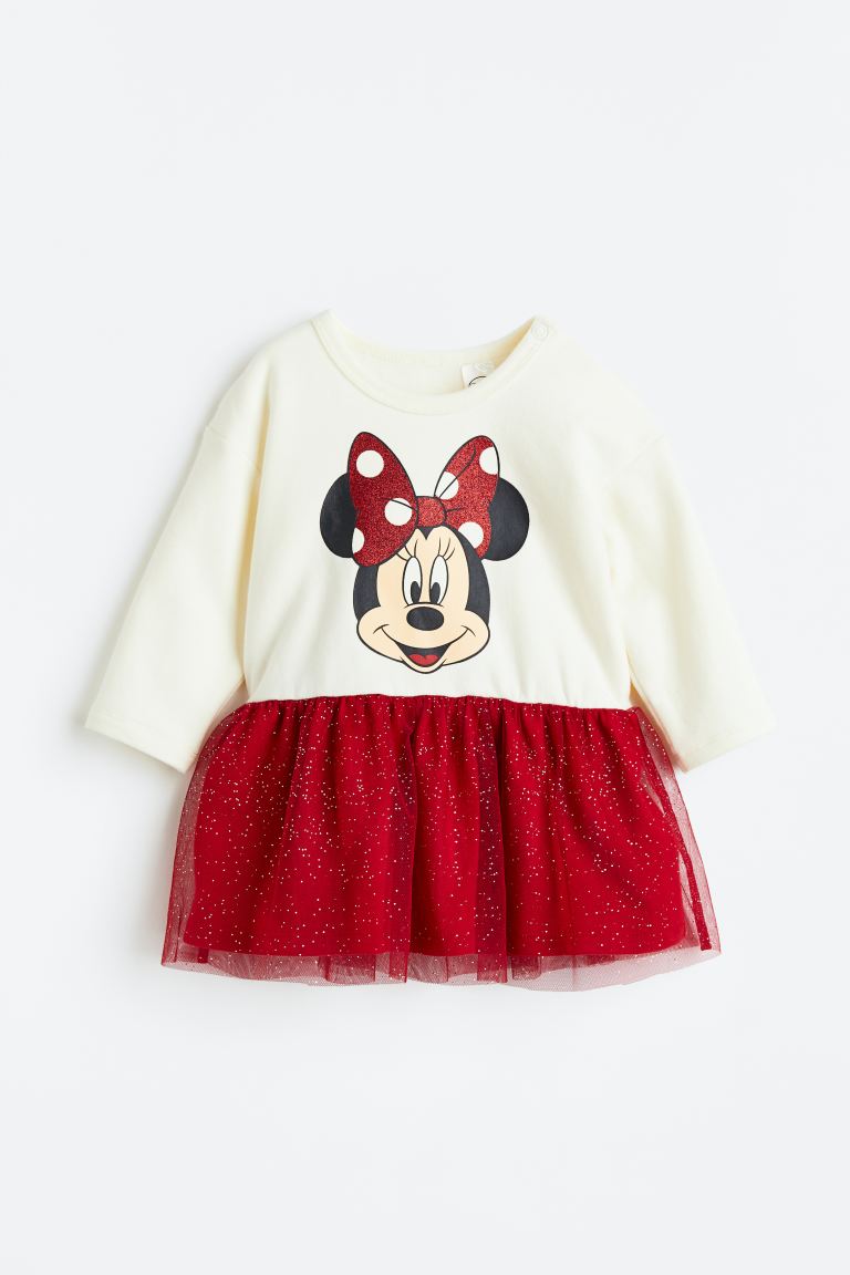 Vestido Minnie Disney H&M tutu rojo 69140720