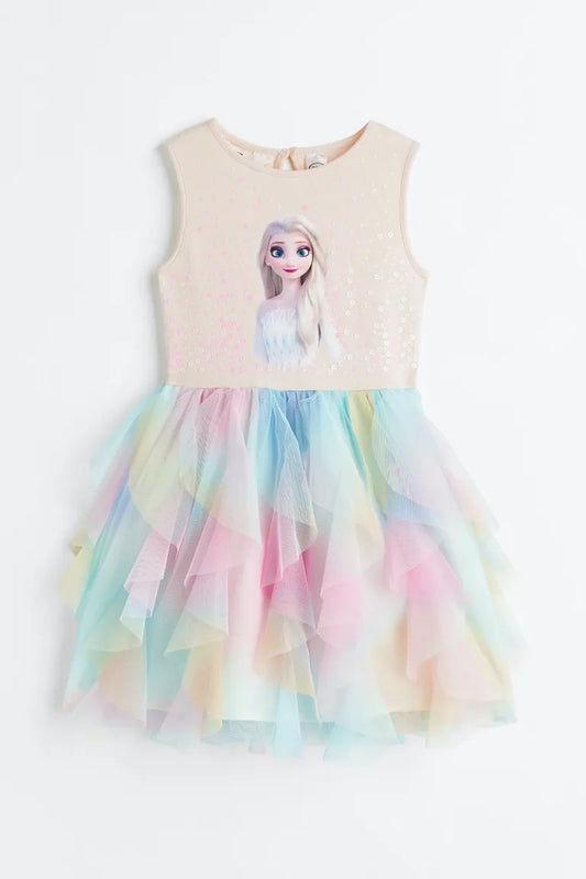 Vestido niña  H&M tutu frozen tutu colores