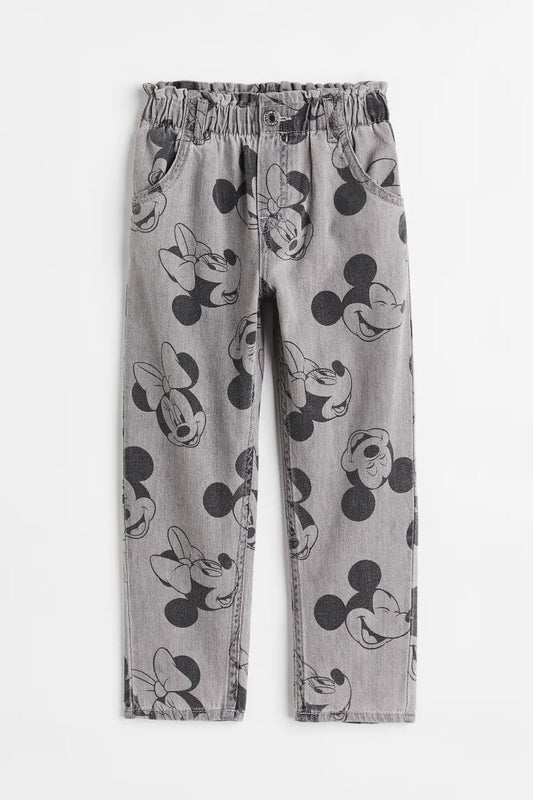 Pantalón minnie gris niña  H&M