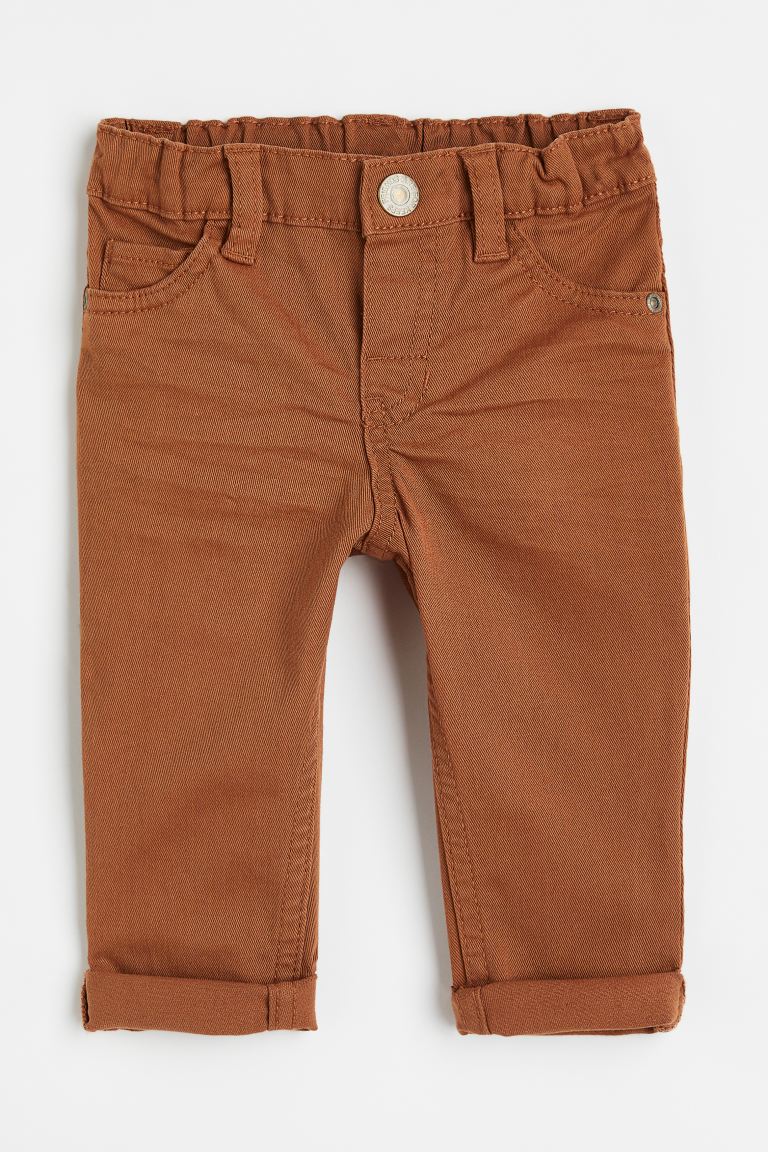 Pantalon Jeans beige caqui H&M niño