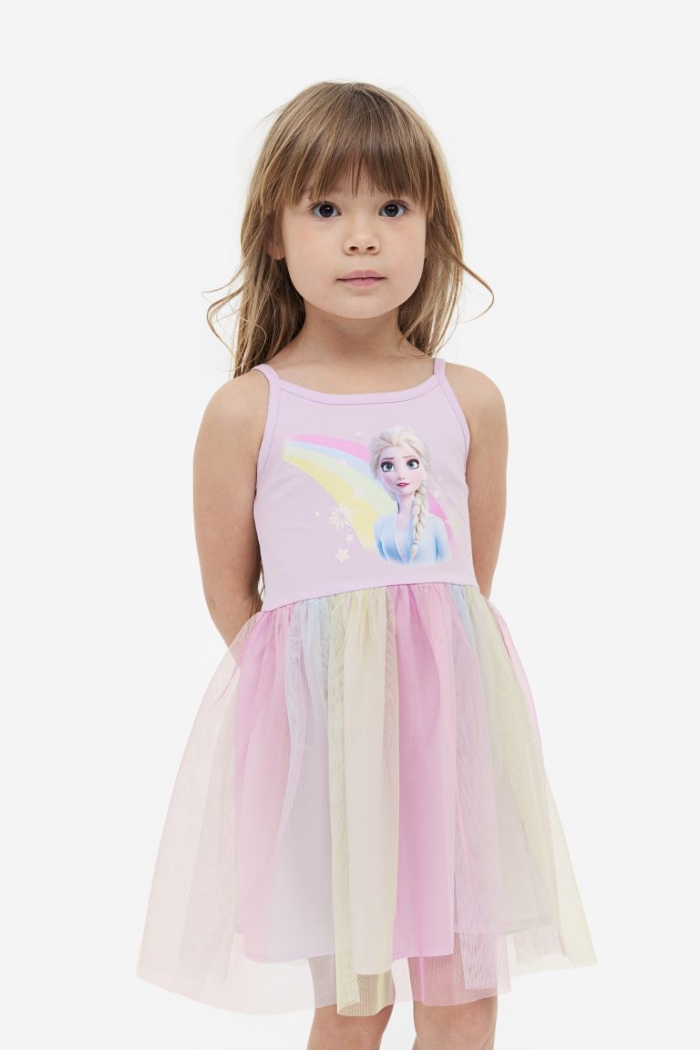 Vestido niña frozen tutu H&M sin mangas