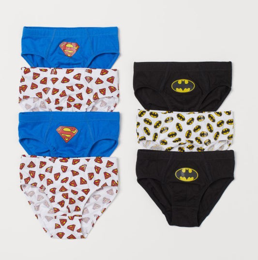 7 pack ropa interior Marvel niño H&M