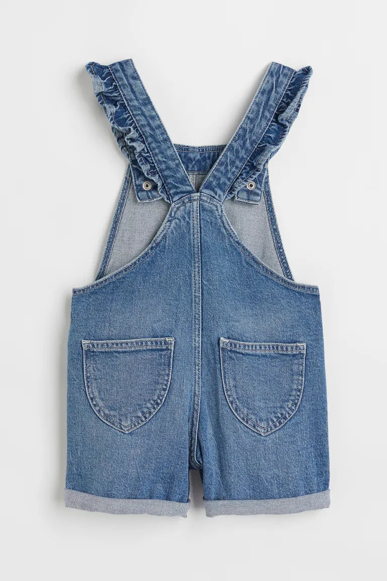 Overall shortall jeans niña H&M 7917