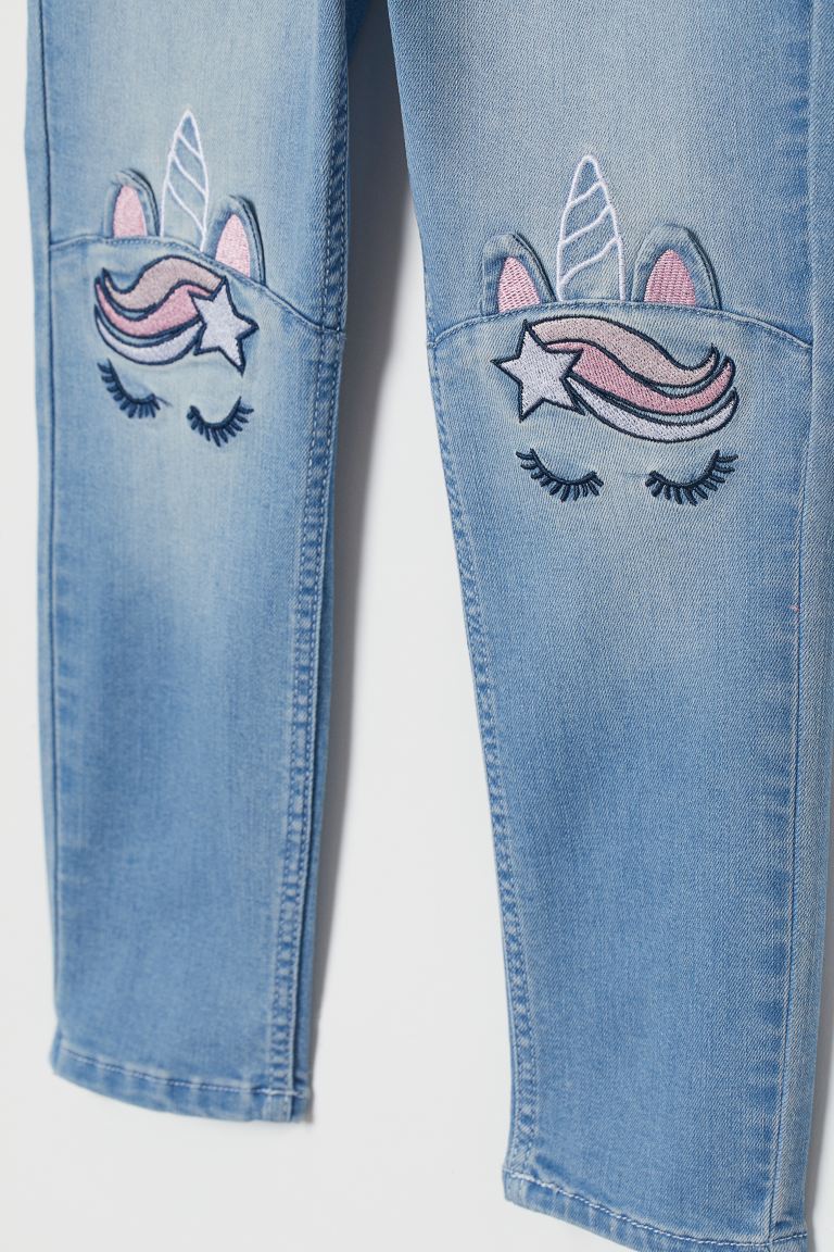 Amplificar izquierda Mojado Pantalon Jeans niña H&M Unicornio – Kima Shop HN