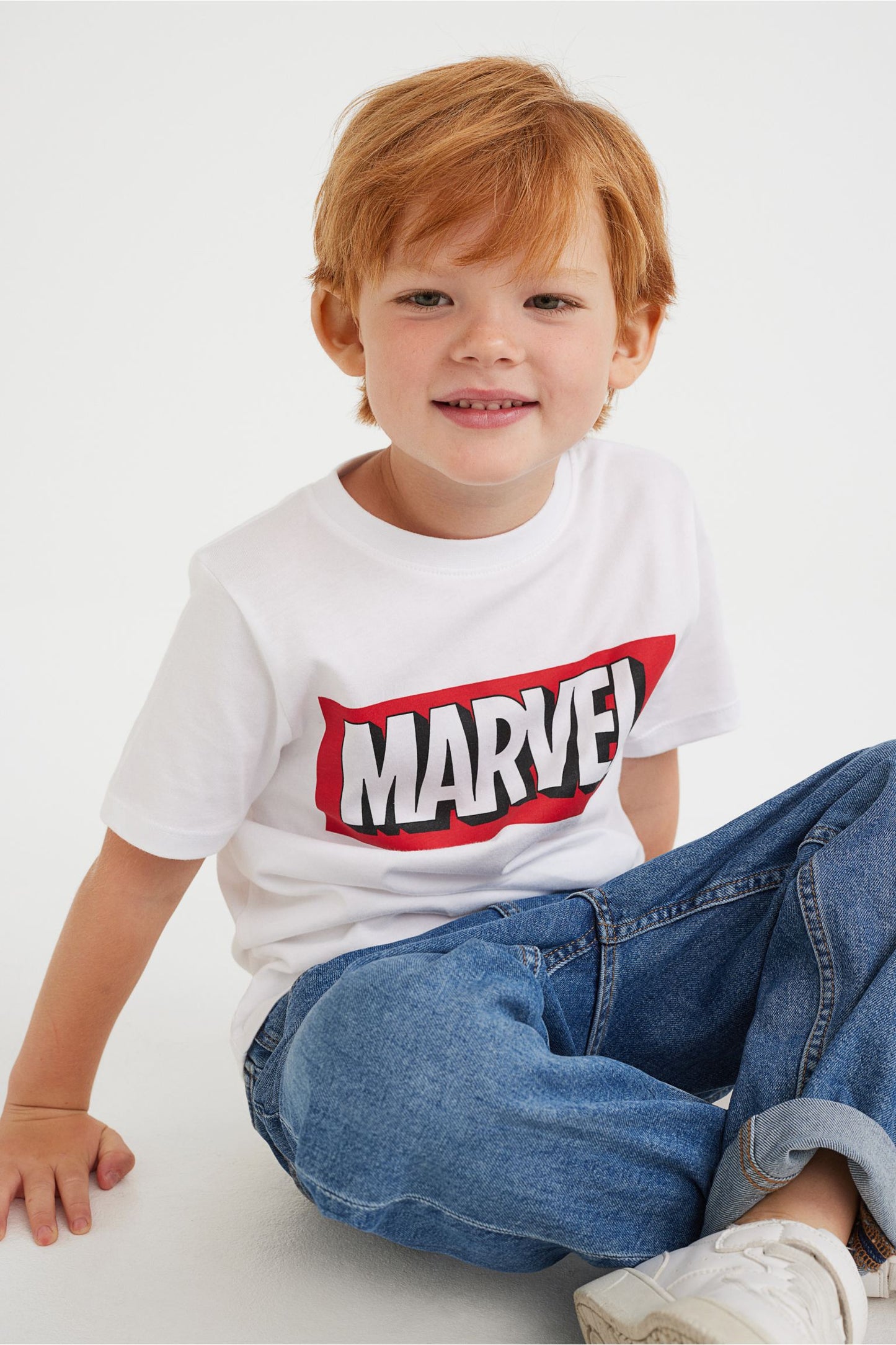 Set 2 camisas niño H&M marvel super héroes