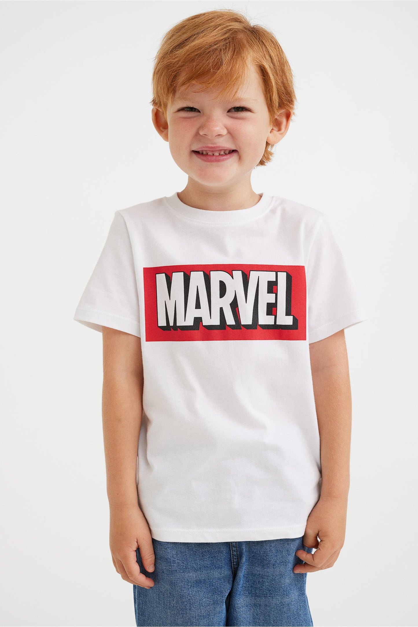 Set 2 camisas niño H&M marvel super héroes