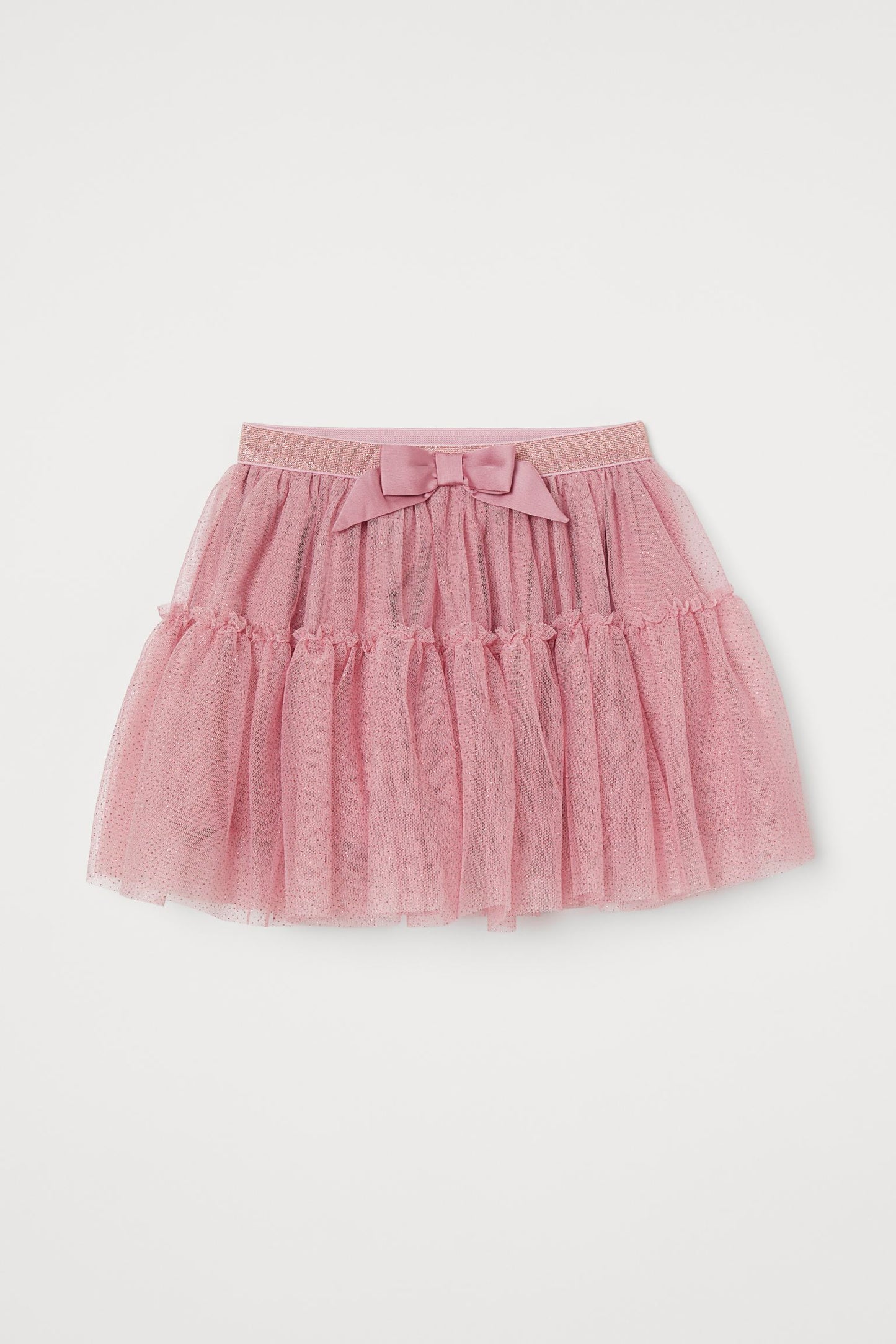 Falda tutu rosado H&M glitter niña cod. 7613