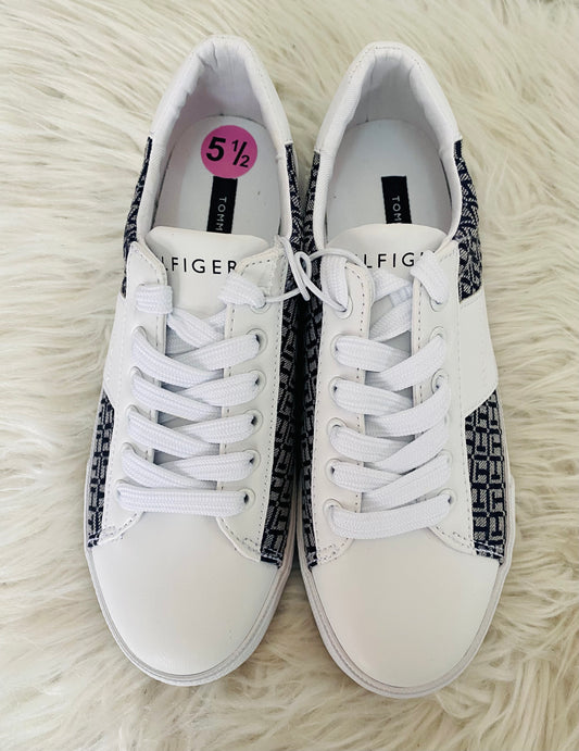 Tenis blancos tommy niña mujer