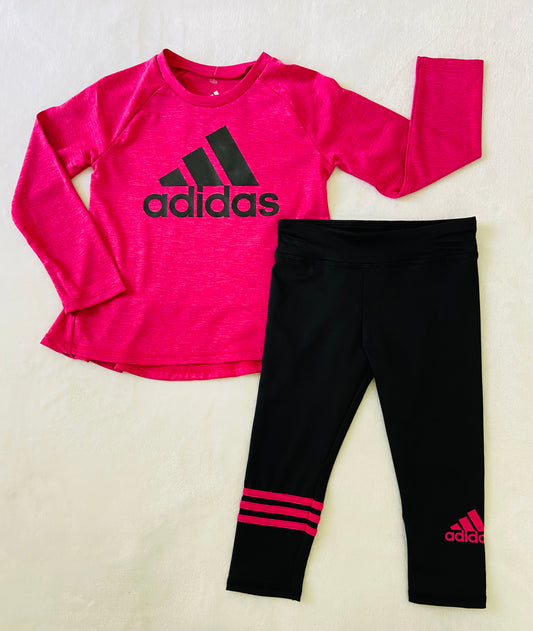 Set 2 Piezas  Adidas niña