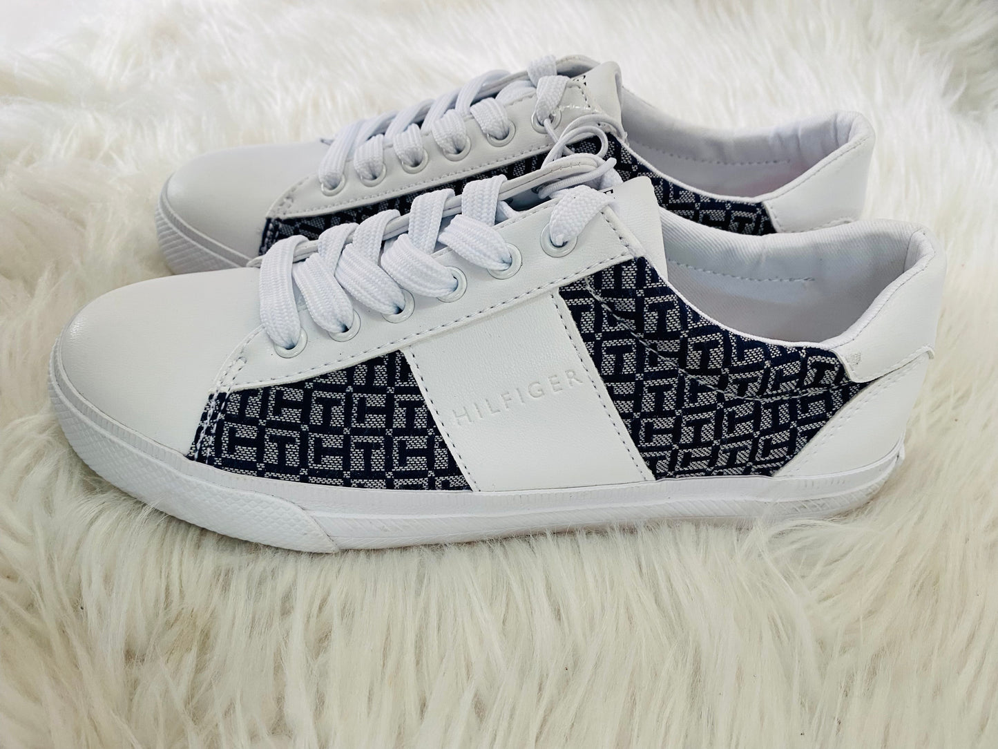 Tenis blancos tommy niña mujer