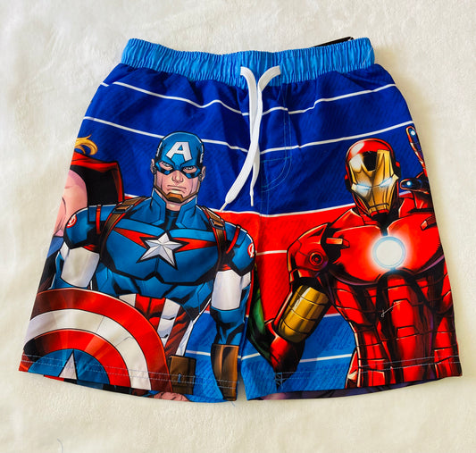 Calzoneta short traje de baño marvel niño