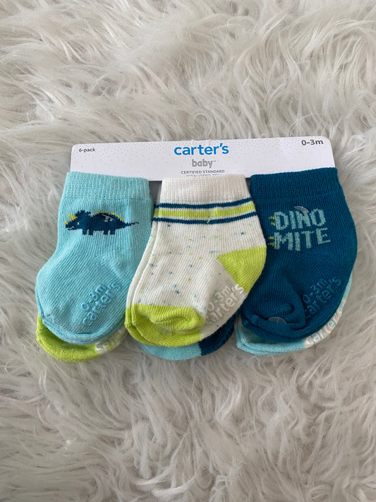 Calcetines Dino bebe Carters 3 pack