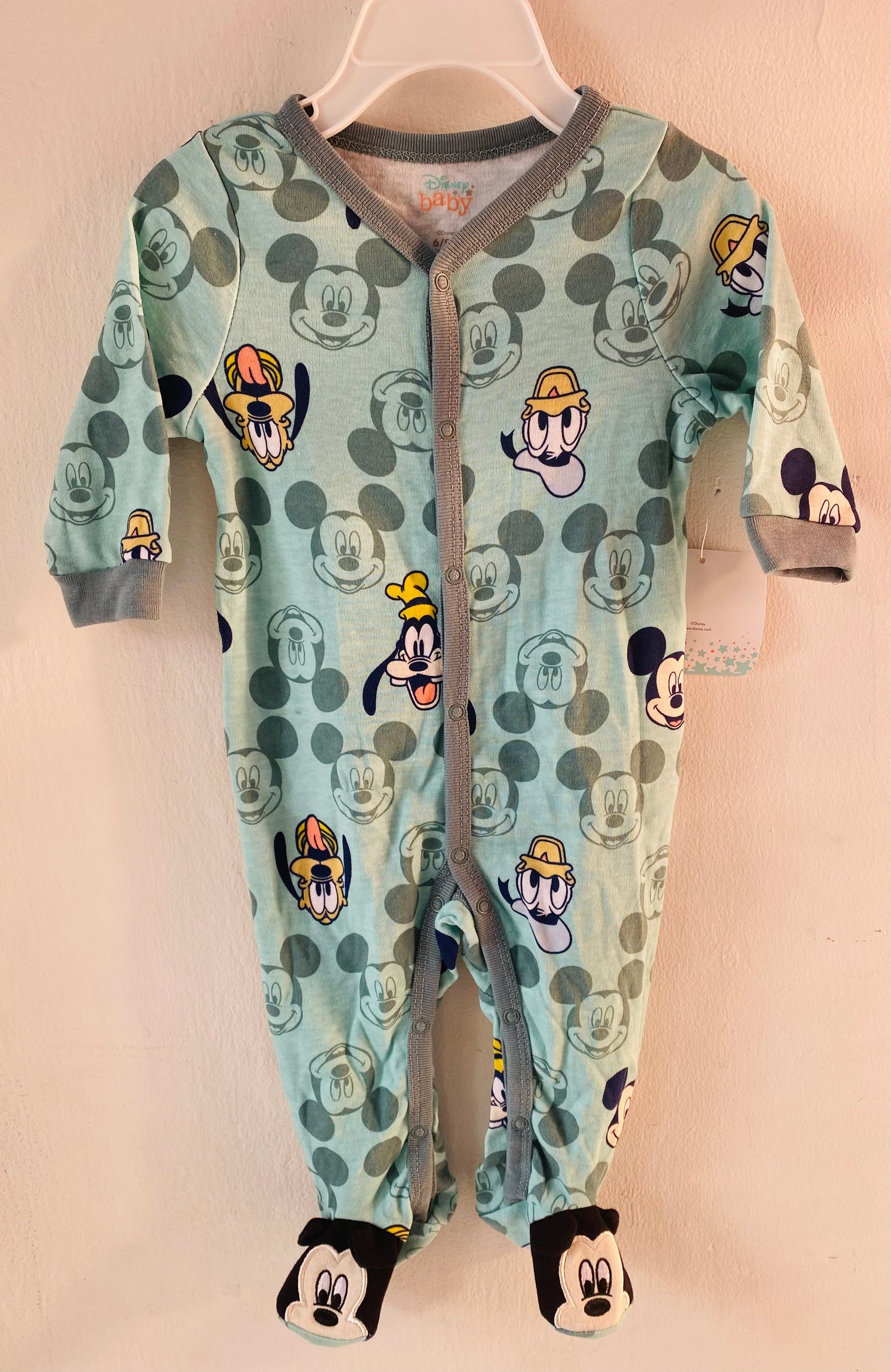 Pijama mickey verde Disney bebé Niño