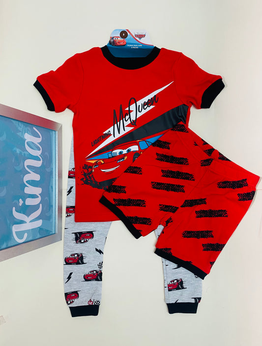 Pijama 3 piezas cars McQueen Disney niño