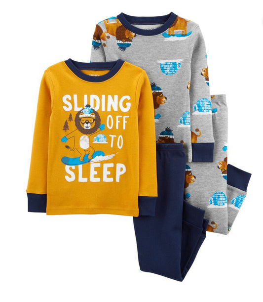 Pijama azul construcción Carters bebé Niño – Kima Shop HN