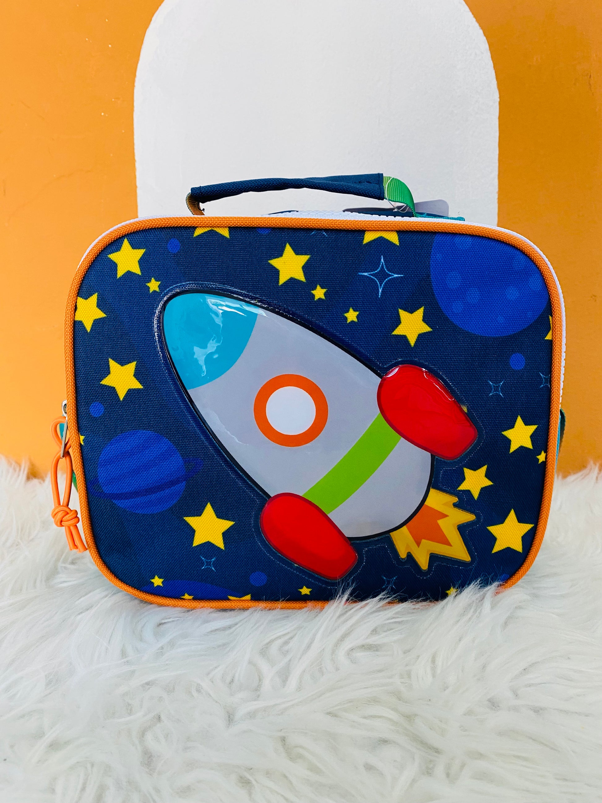 Lunchera Set tupper y cubiertos space cohete BUBA - MVD Kids Tienda en línea