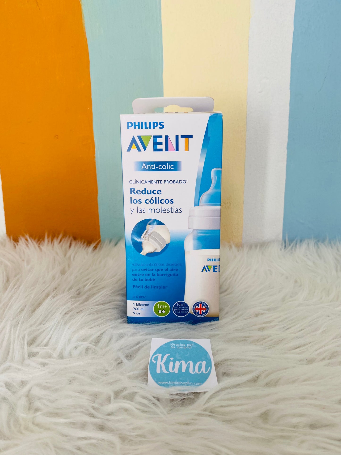 Biberón anti-colic Avent 1 m+