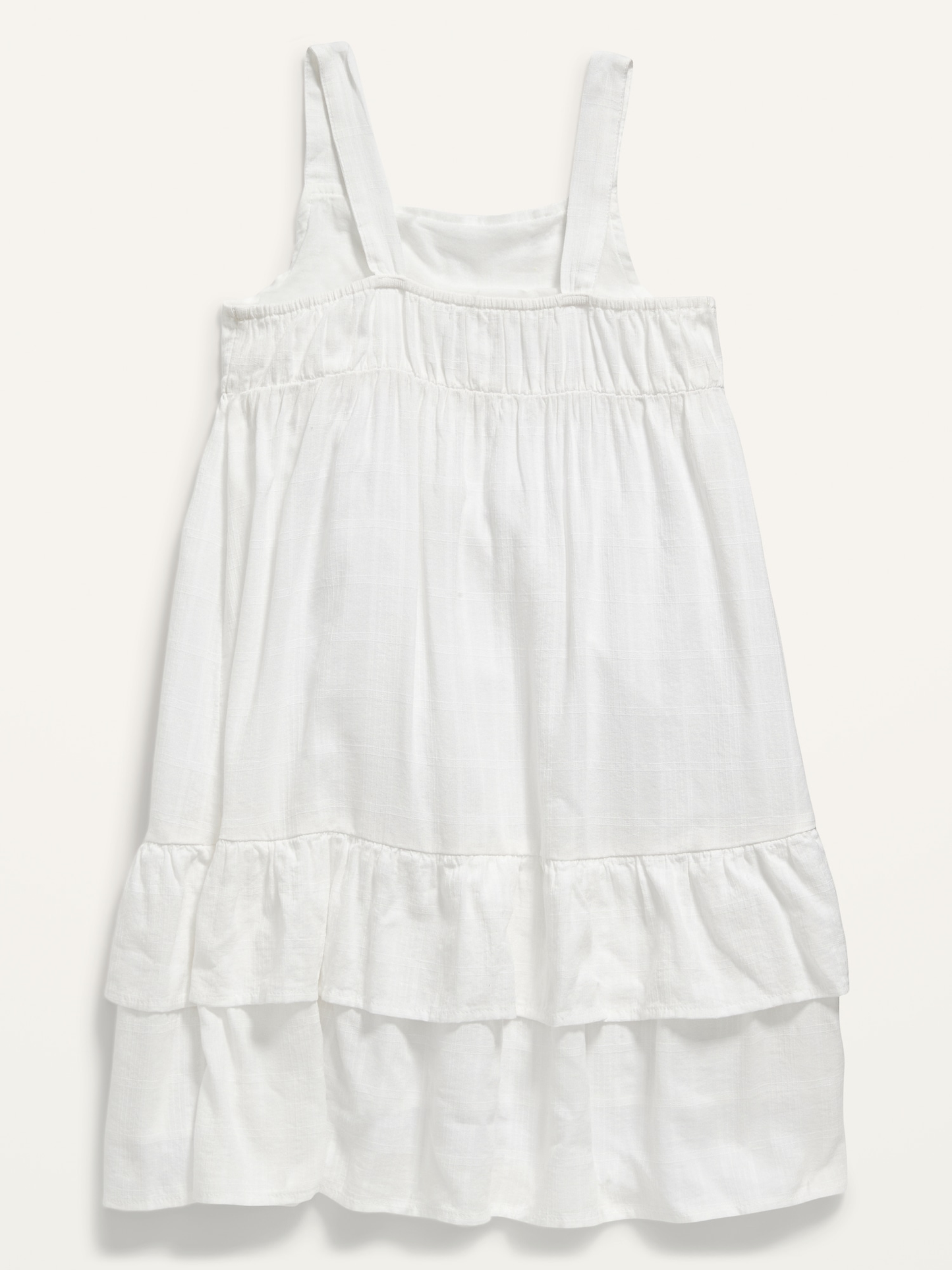 Vestido blanco old navy niña