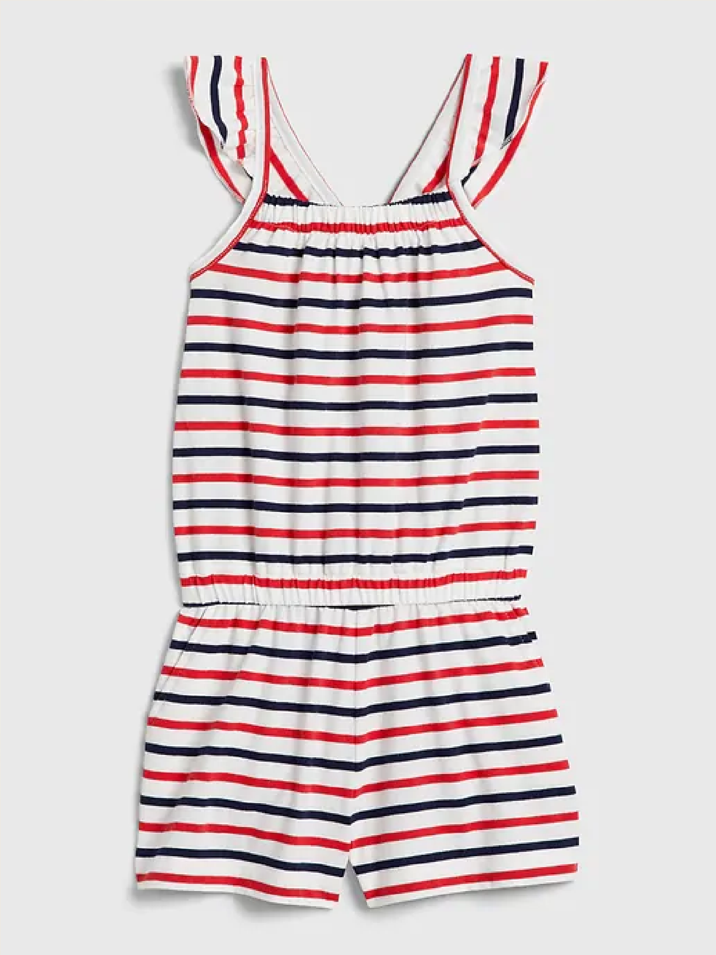 Romper rayas Gap niña rojo blanco azul