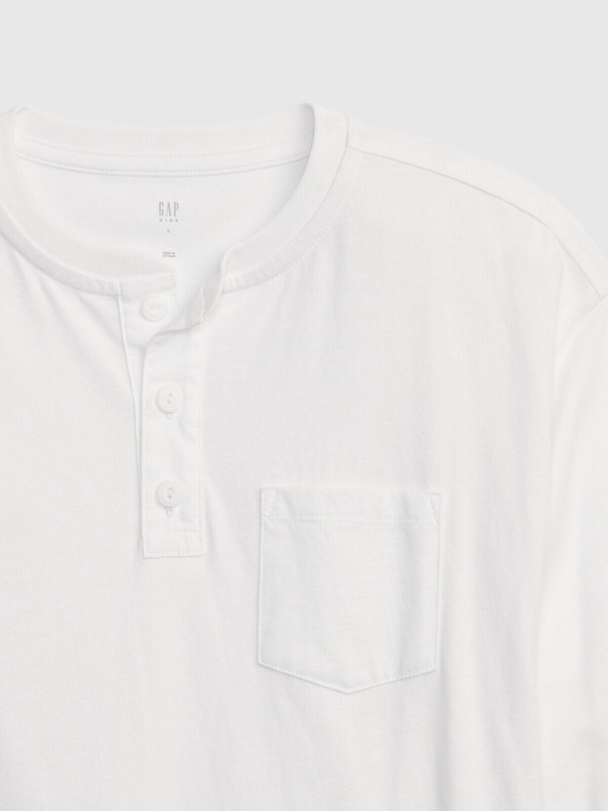 Camisa manga larga blanca Gap niño