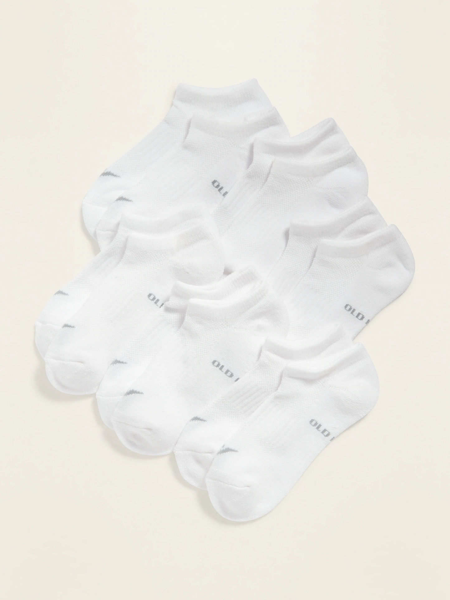 Set 6 calcetines blancos Old Navy niña niño UNISEX