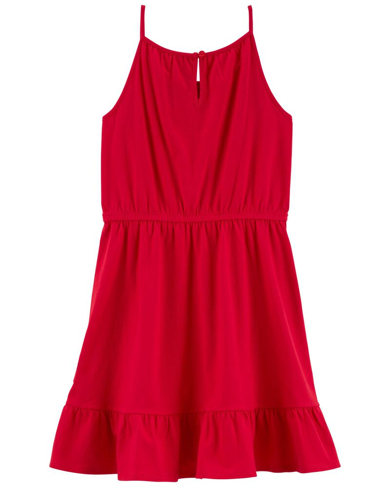 Vestido rojo oshkosh nina 5-14 años